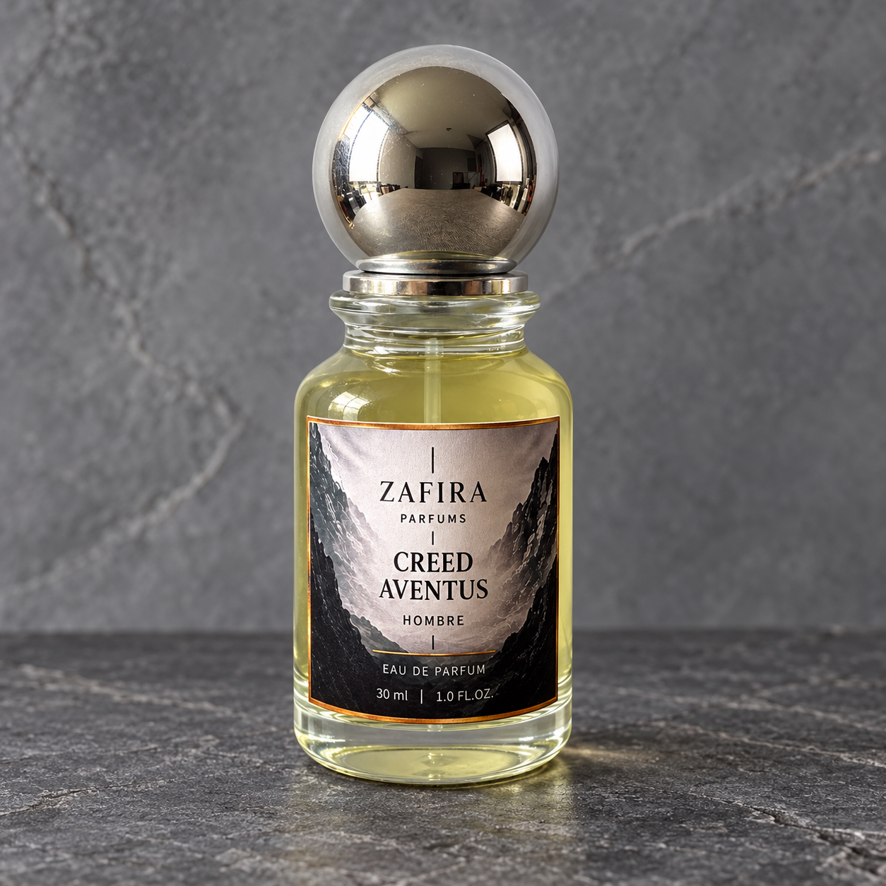Loción Zafira Parfums Creed Aventus, 30 ml