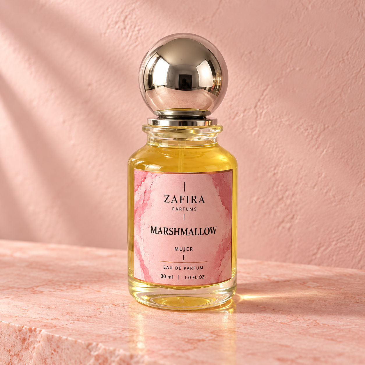 Loción Zafira Parfums Marshmallow, 30 ml